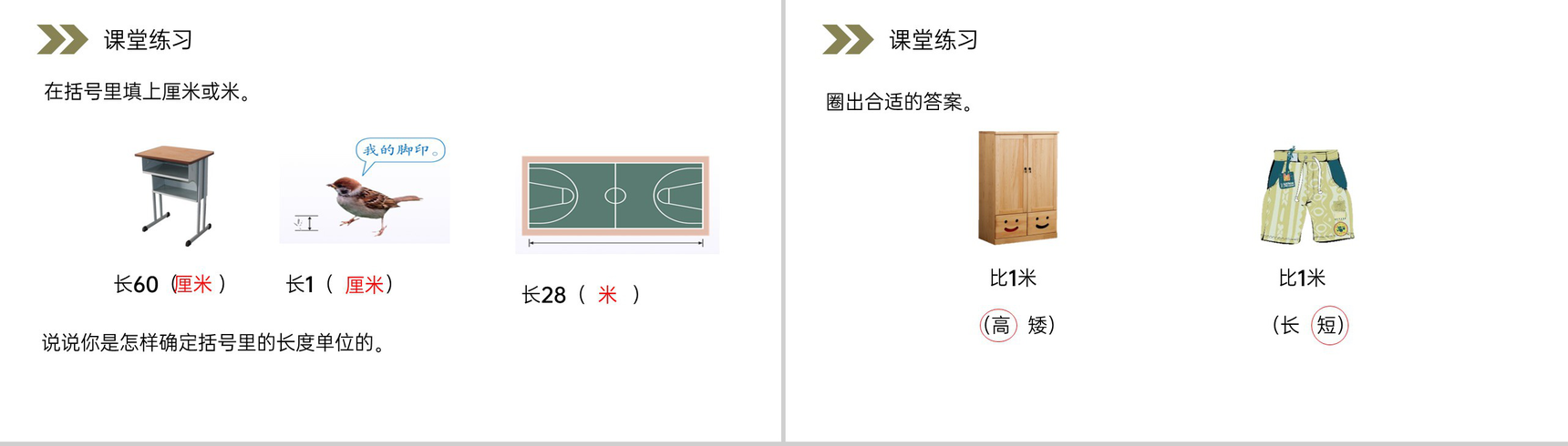 《选用合适的长度单位》人教版小学数学二年级上册PPT课件（第1.4课时）-5