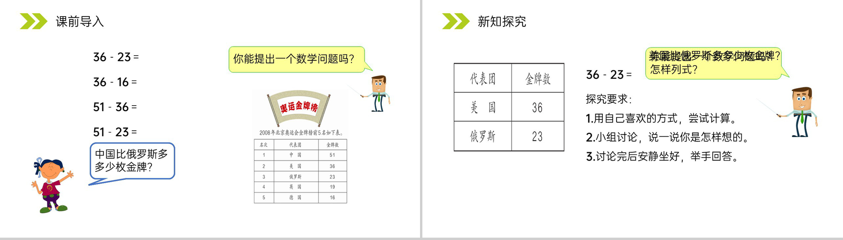 《不退位减》人教版小学数学二年级上册PPT课件（第2.2.1课时）-2