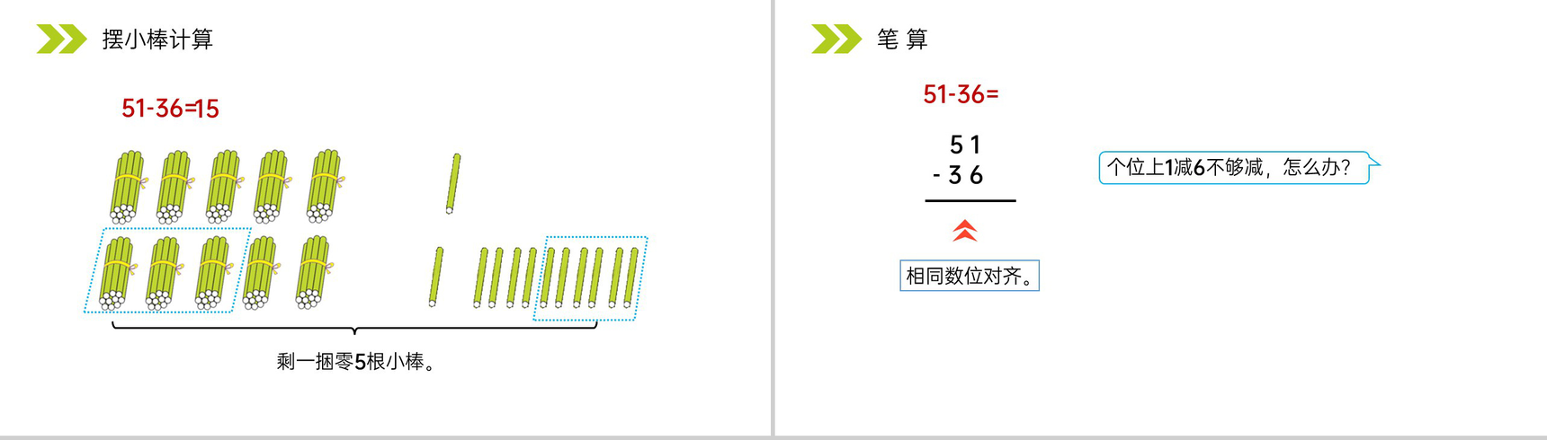 《两位数减两位数（退位）笔算》人教版小学数学二年级上册PPT课件（第2.2.2课时）-4