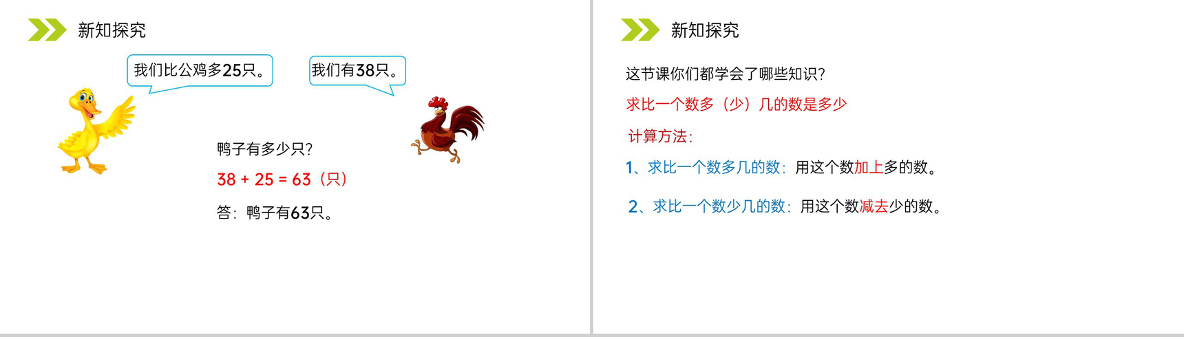 《求比一个数多（少）几的数是多少》人教版小学数学二年级上册PPT课件（第2.2.3课时）-12