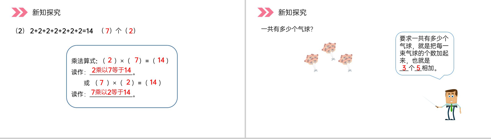 《认识乘法》人教版小学数学二年级上册PPT课件（第4.1课时）-7