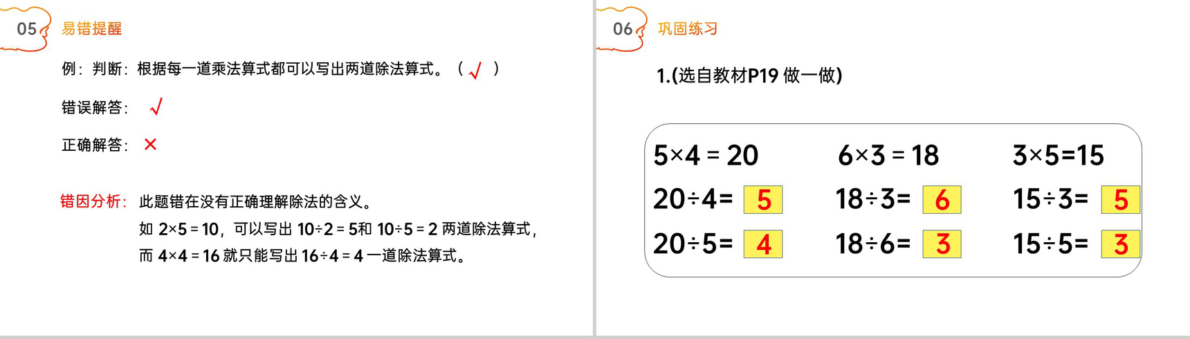 《乘法口诀求商》人教版小学数学二年级下册PPT课件(第2.5课时)-6