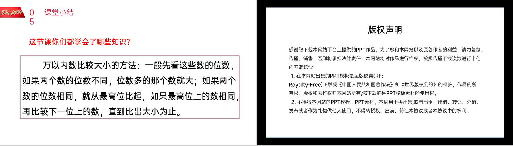 《10000以内数的大小比较》人教版小学数学二年级下册PPT课件(第7.5课时)-7
