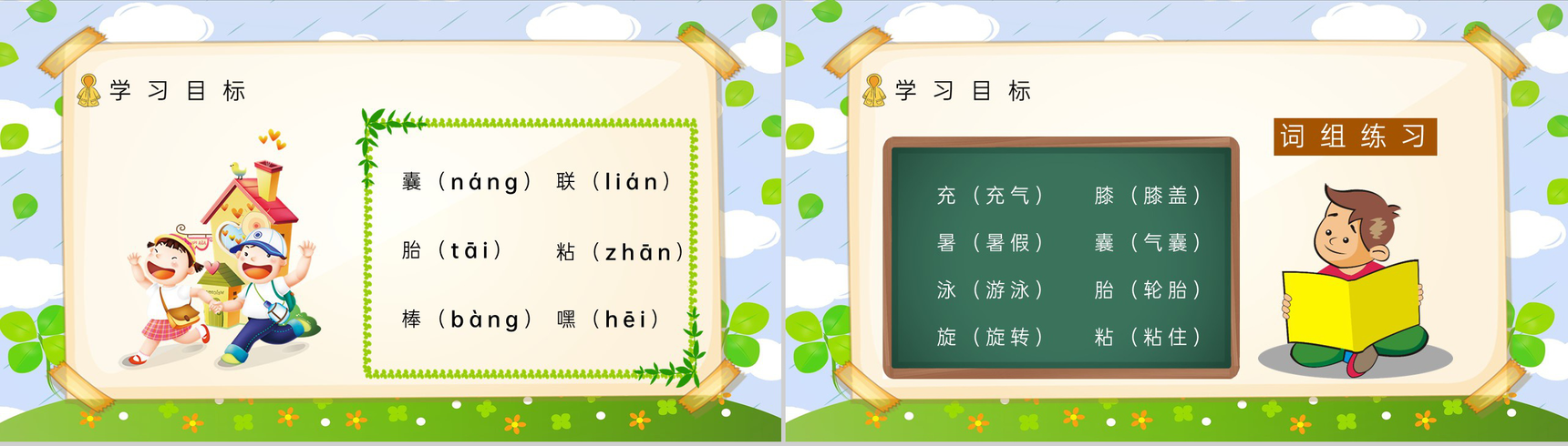 小学语文《充气雨衣》二年级下册课件设计教师教学过程梳理PPT模板-5