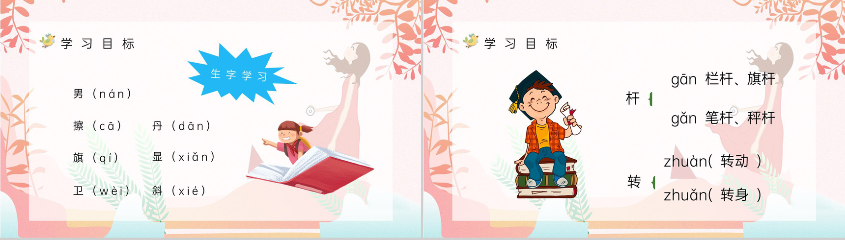 小学语文《画风》人教版二年级下册教案设计教师评级公开课课件PPT模板-3
