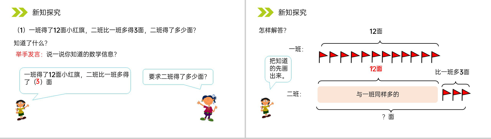 《求比一个数多(少)几的数是多少》人教版小学数学二年级上册PPT课件(第2.2.3课时)-3
