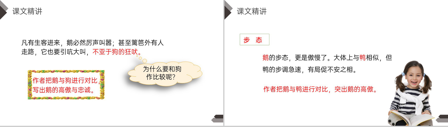 《白鹅》人教版四年级语文下册精品PPT课件-15