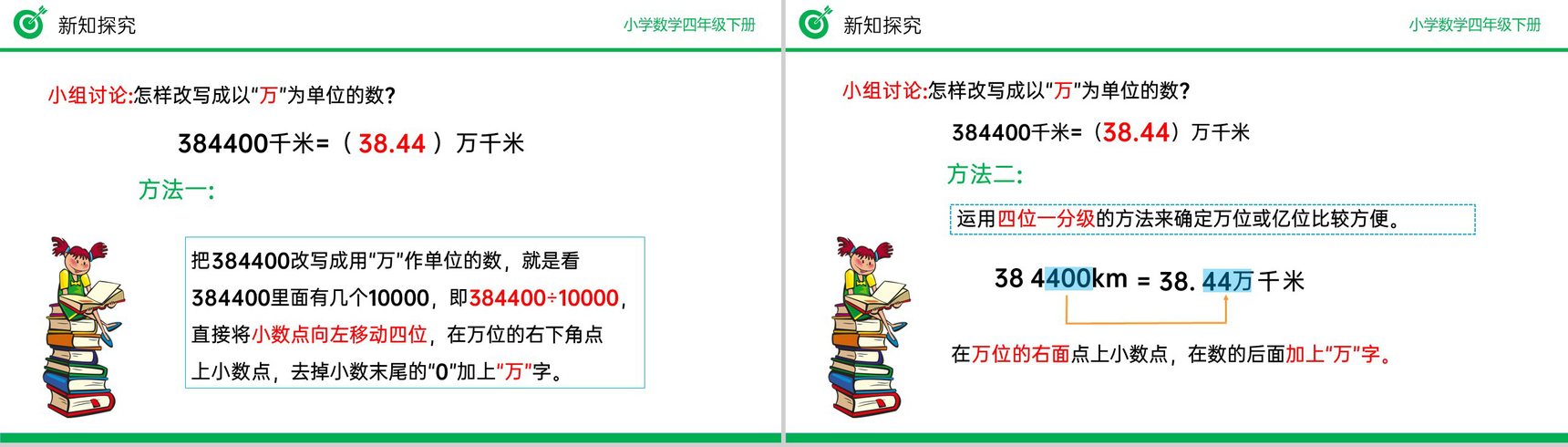《改写成用“万”“亿”作单位的数》小学数学四年级下册PPT课件(第4.5.2课时)-5