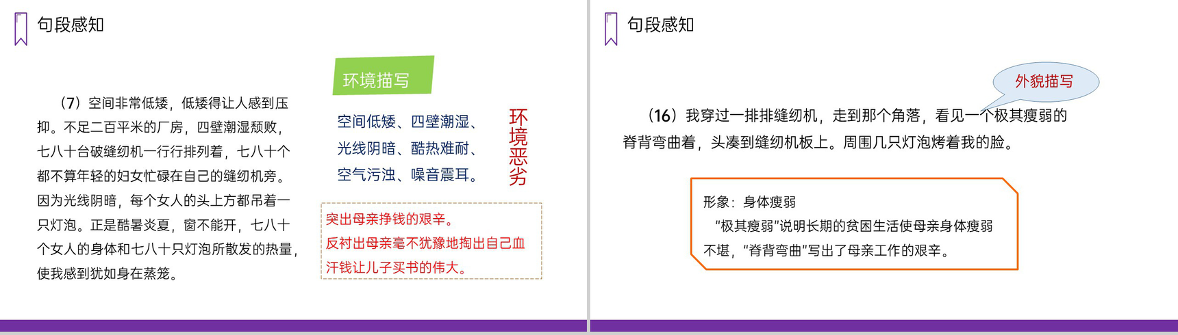 《慈母情深》人教版五年级上册语文PPT课件-5
