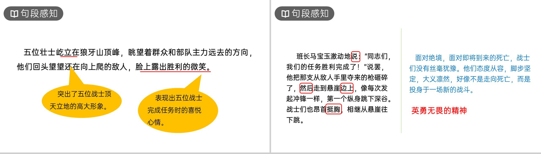 《狼牙山五壮士》人教版六年级上册语文PPT课件-6