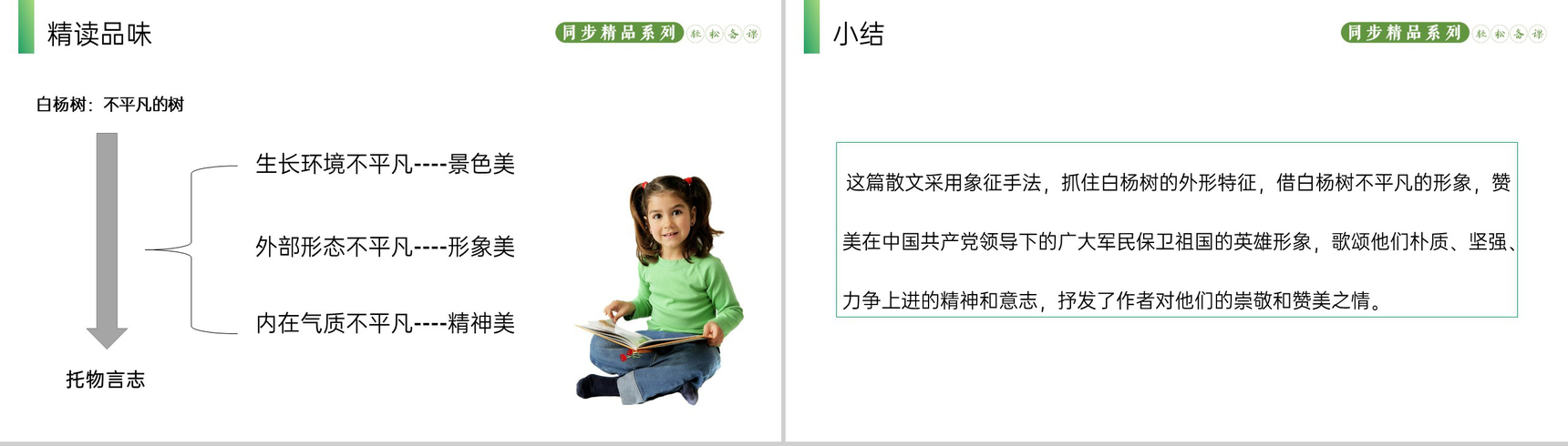 《白杨礼赞》人教版八年级上册语文PPT课件-9