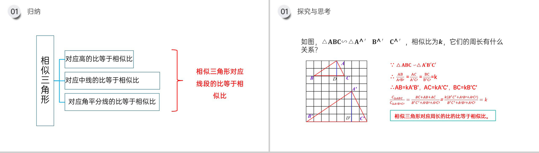 《相似三角形的性质》九年级初三下册PPT课件(第27.2.3课时)-5