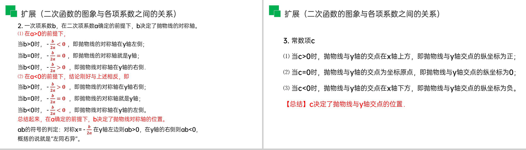 《二次函数y=ax^2 bx c的图象和性质》九年级初三数学上册PPT课件(第22.1.4课时)-6
