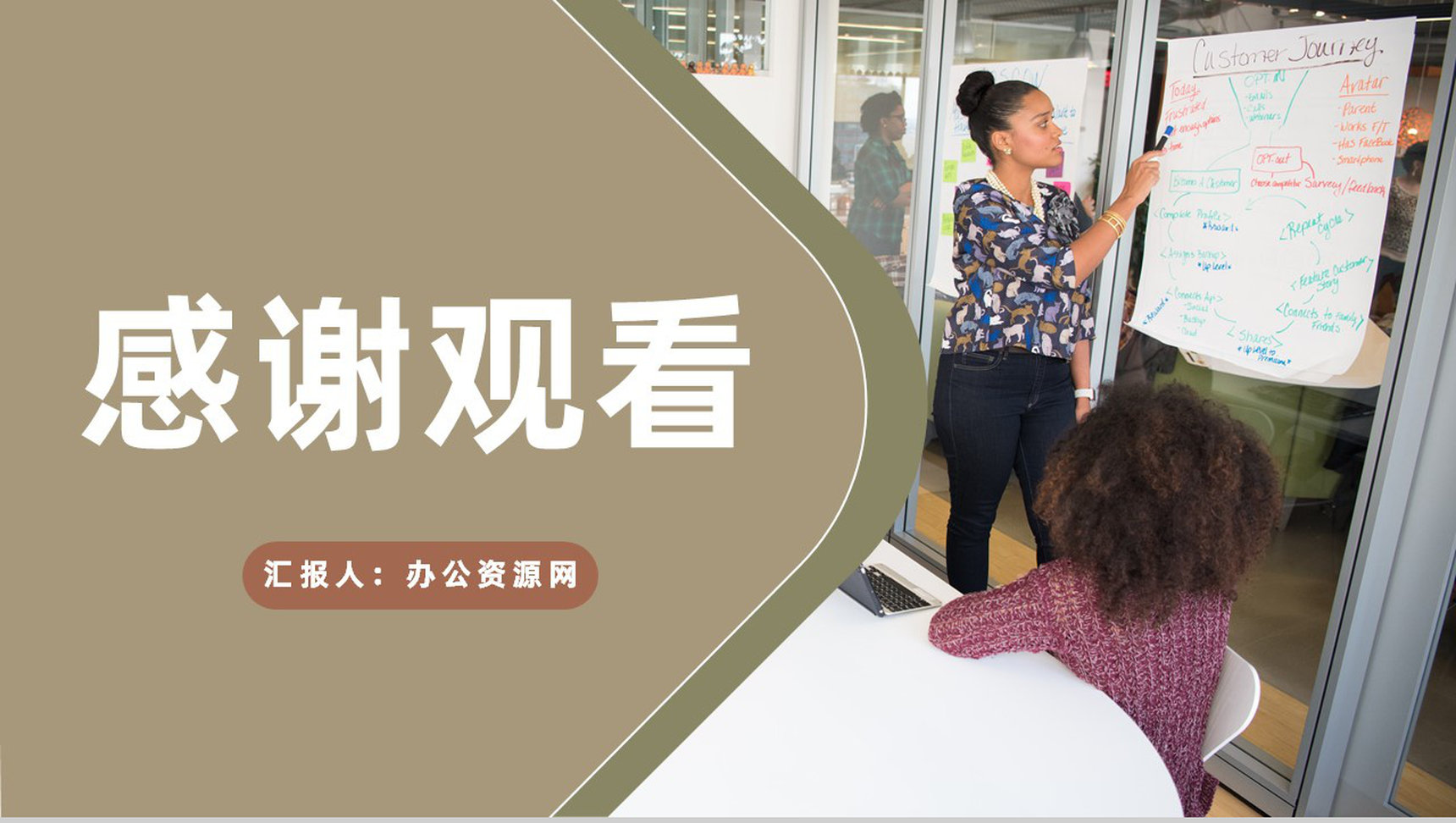 人事部员工述职报告季度工作总结成果汇报演讲PPT模板-11