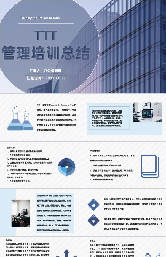 中高层部门员工TTT管理培训企业主管培训