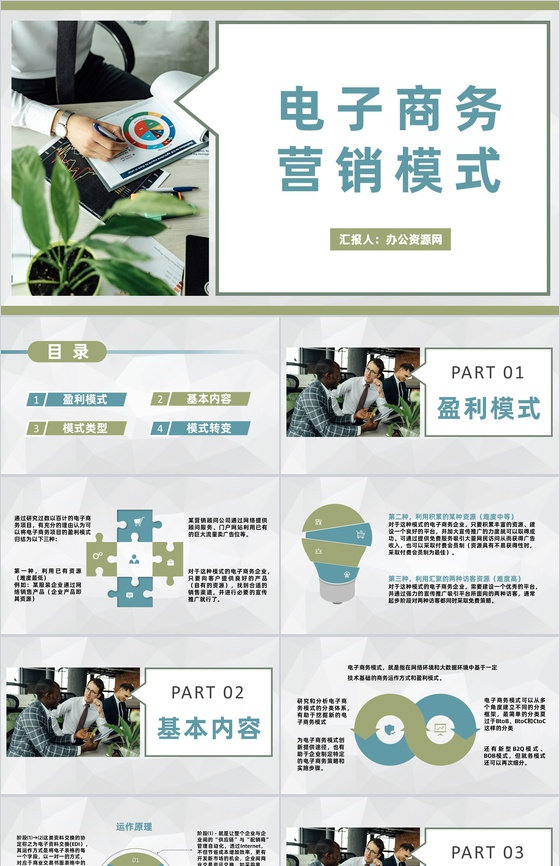 电商行业公司市场定位分析电子商务营销模式