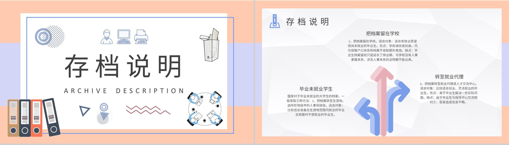 人事档案管理制度规范学习部门员工合同管理工作汇报PPT模板-4