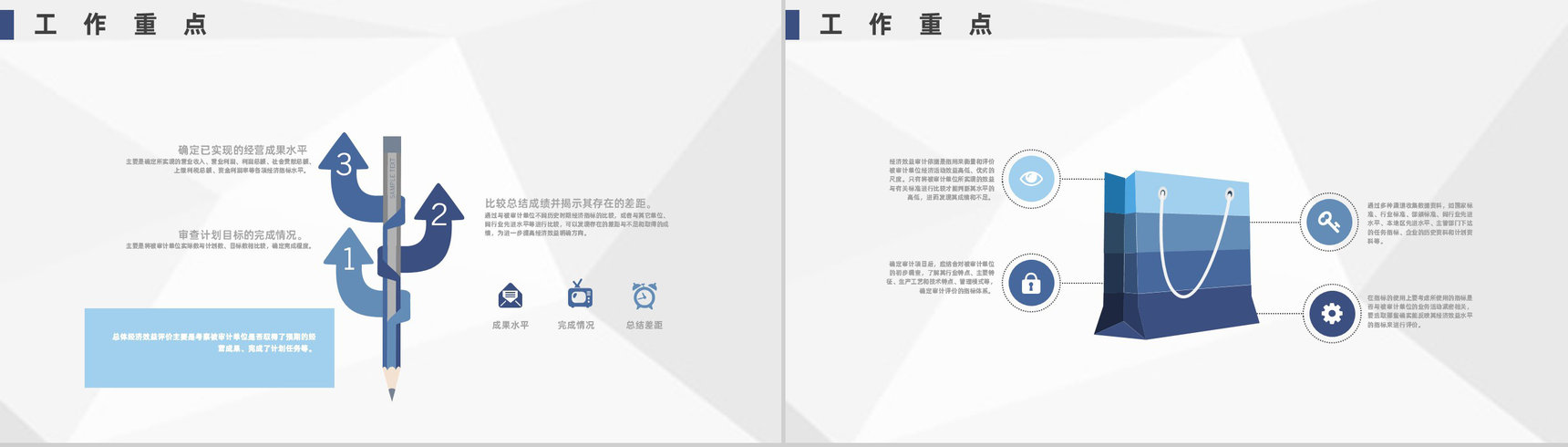 企业投资货币财务资金公司审计项目专用PPT模板-8