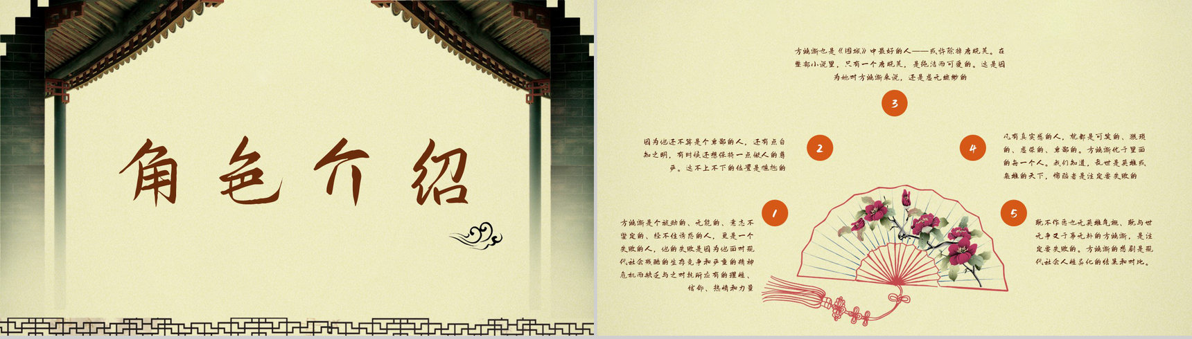 学生必学经典名著钱钟书《围城》小说读后感分享交流阅读技巧学习提升PPT模板-10