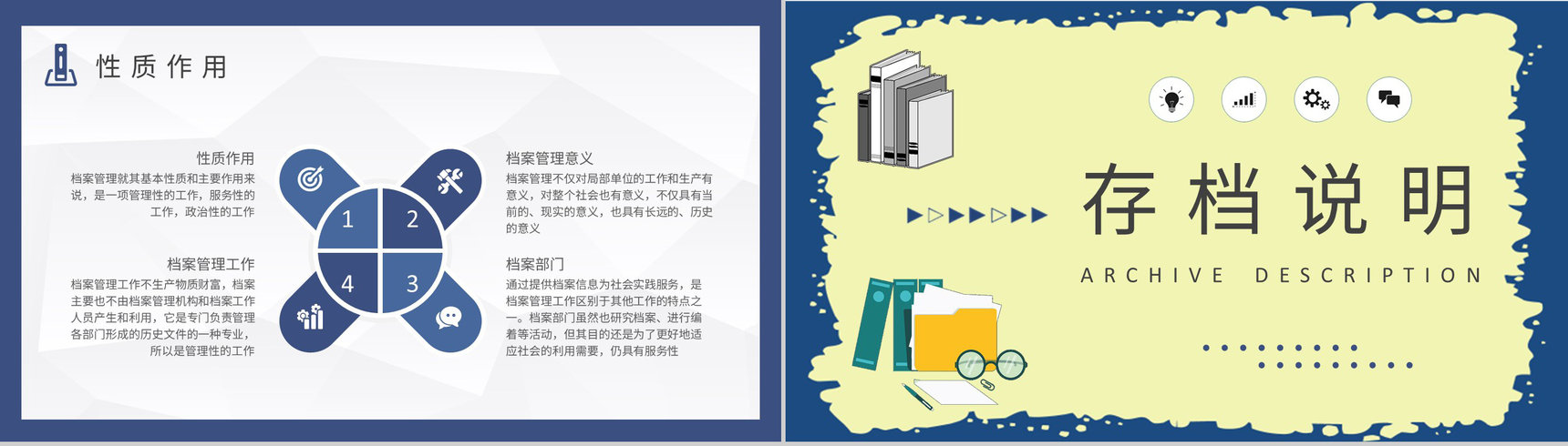 档案管理制度构成内容总结公司财务合同管理工作培训PPT模板-5
