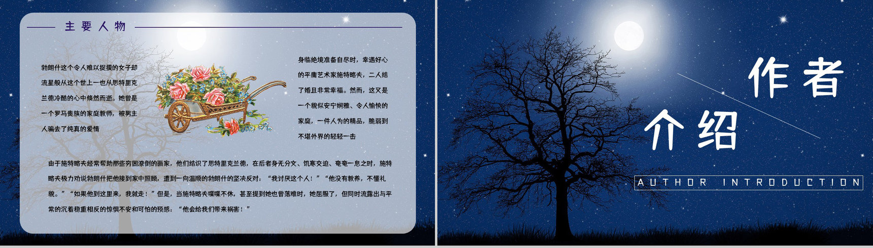 国外著名小说《月亮与六便士》人物形象分析好词好句摘抄赏析PPT模板-10