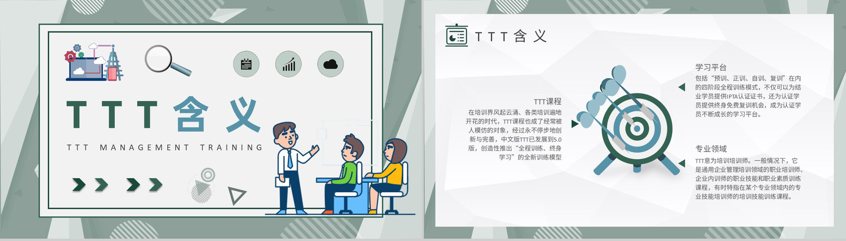 管理者企业内部培训TTT管理培训总结PPT模板-4
