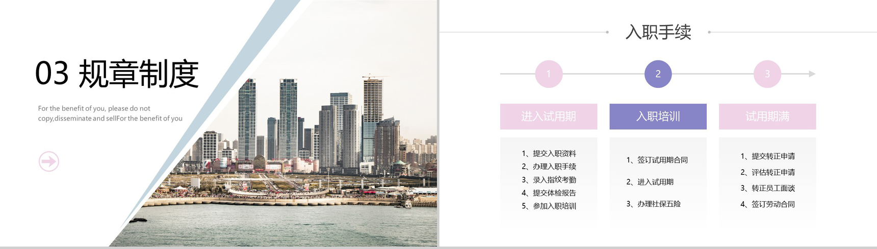 白色简约大气企业培训员工入职培训PPT模板-6