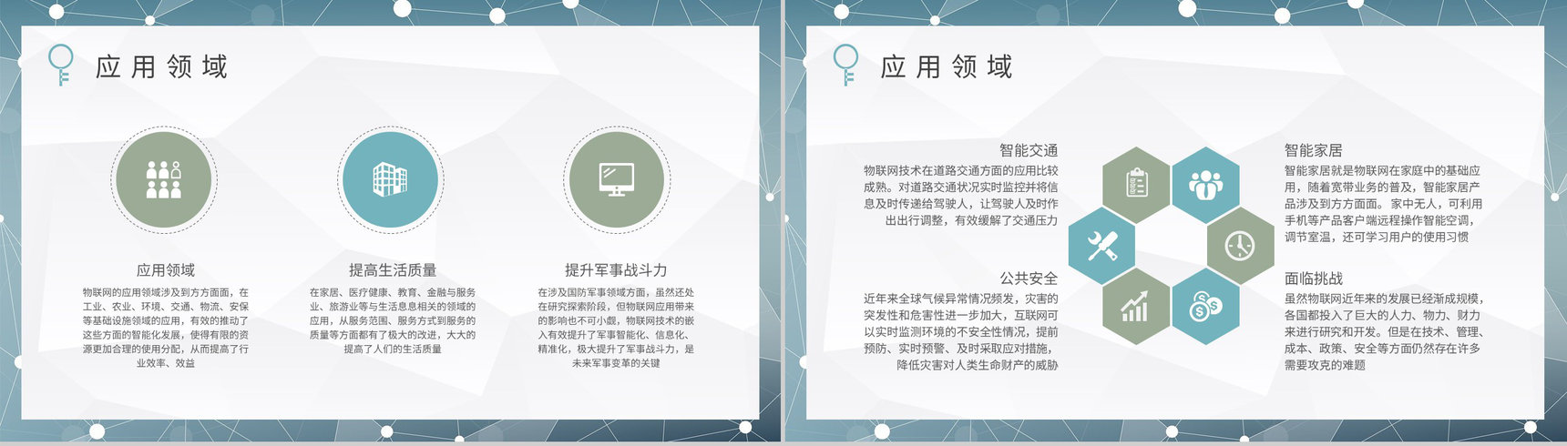 公司智能物联工作研究汇报物联网应用技术培训总结PPT模板-3