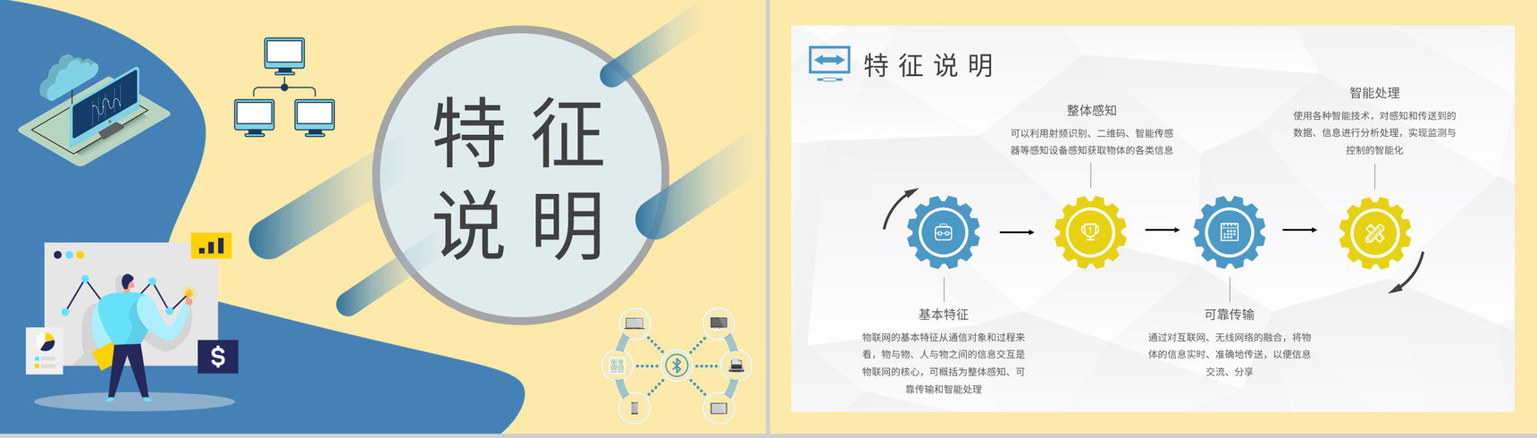技术人员物联网工程内容培训信息传递知识学习总结PPT模板-6