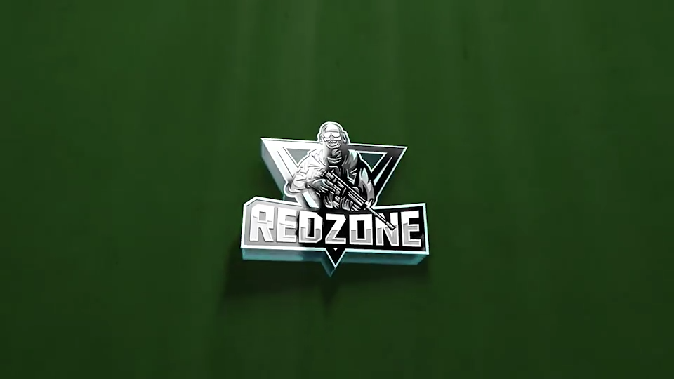 10组简洁三维立体LOGO标志影视片头