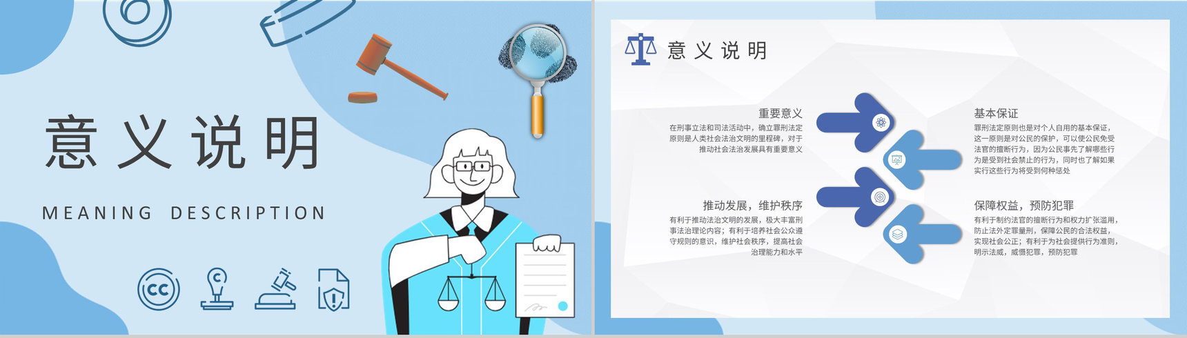 法学理论知识普及教育培训罪行法定的派生原则学习PPT模板-4
