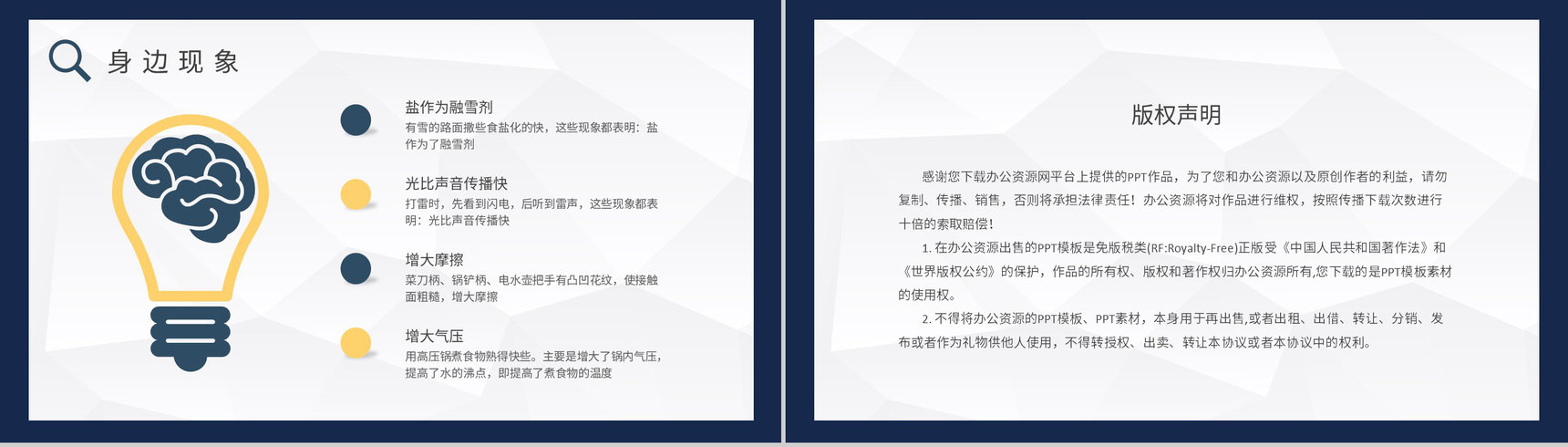 生活中的物理现象解释初高中学生物理课程培训学习PPT模板-8