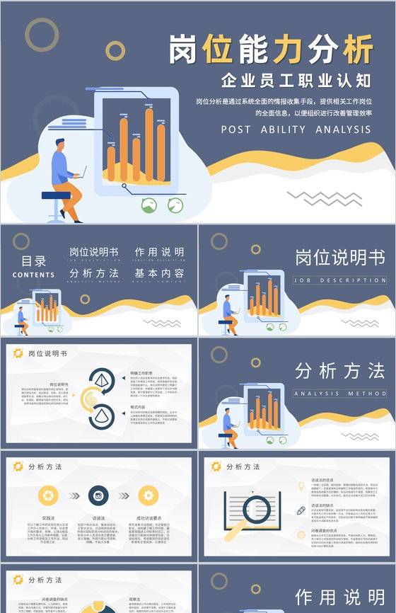 企业员工岗位能力分析个人职业工作分析总结