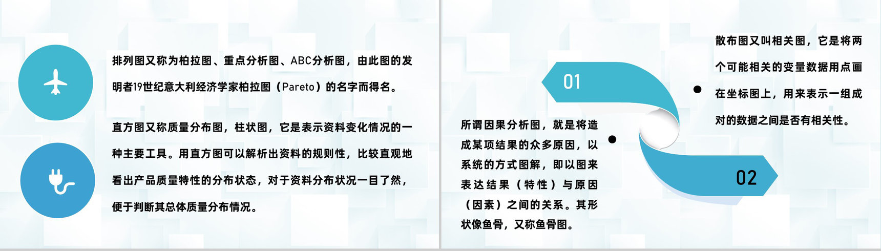 品管QC七大手法培训品管圈医疗QC团队科研分析工具介绍PPT模板-6