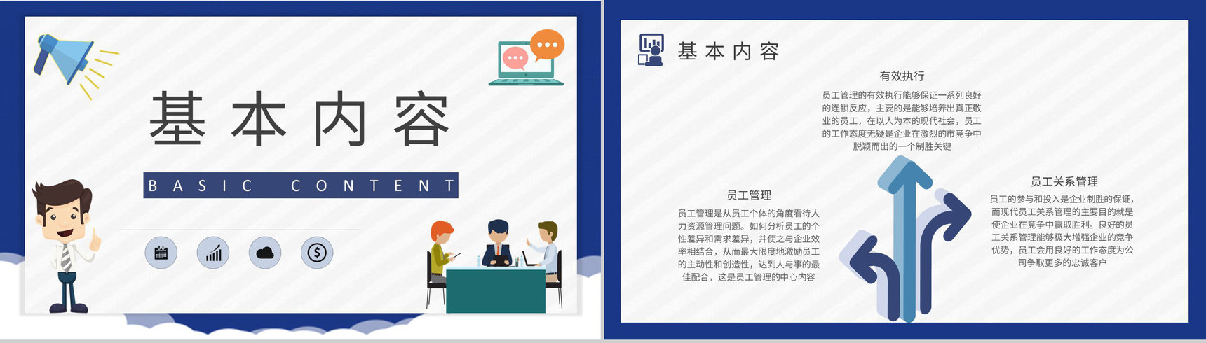 公司团队管理规划部门员工管理知识培训心得PPT模板-6