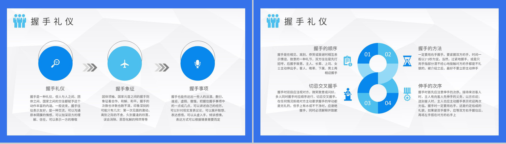 商务礼仪的重要性学习员工职场礼仪规范培训PPT模板-4
