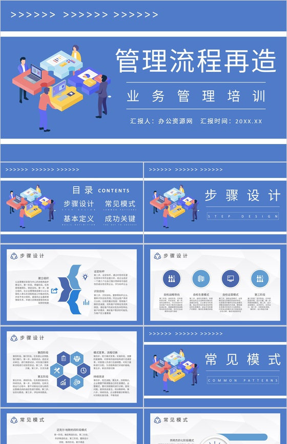 公司业务管理工作汇报管理流程再造培训总结
