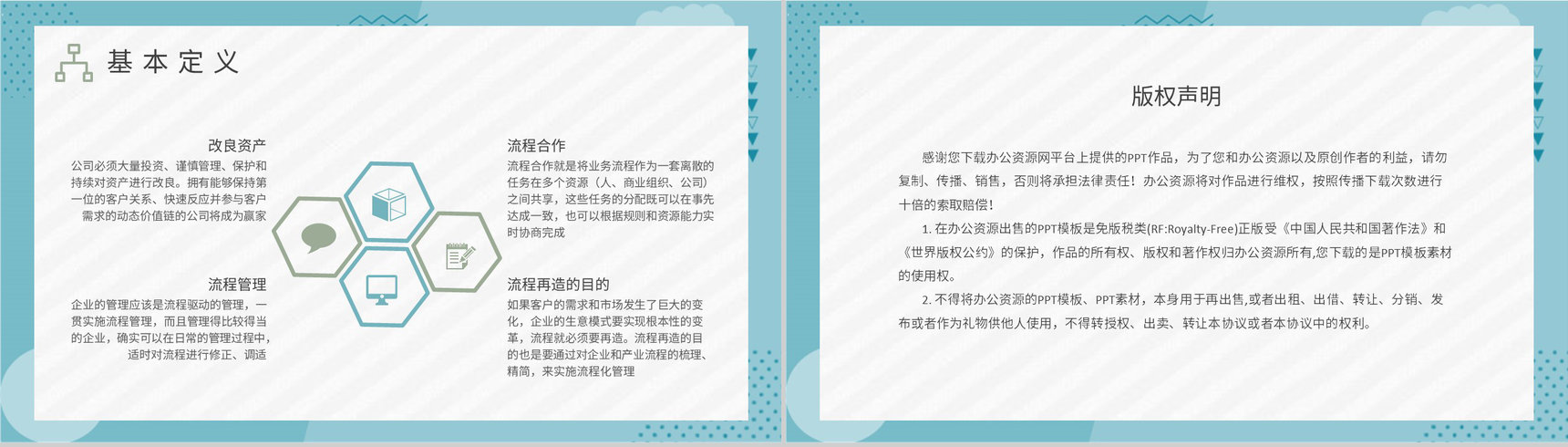 流程优化再造知识总结业务流程管理工作培训心得PPT模板-8