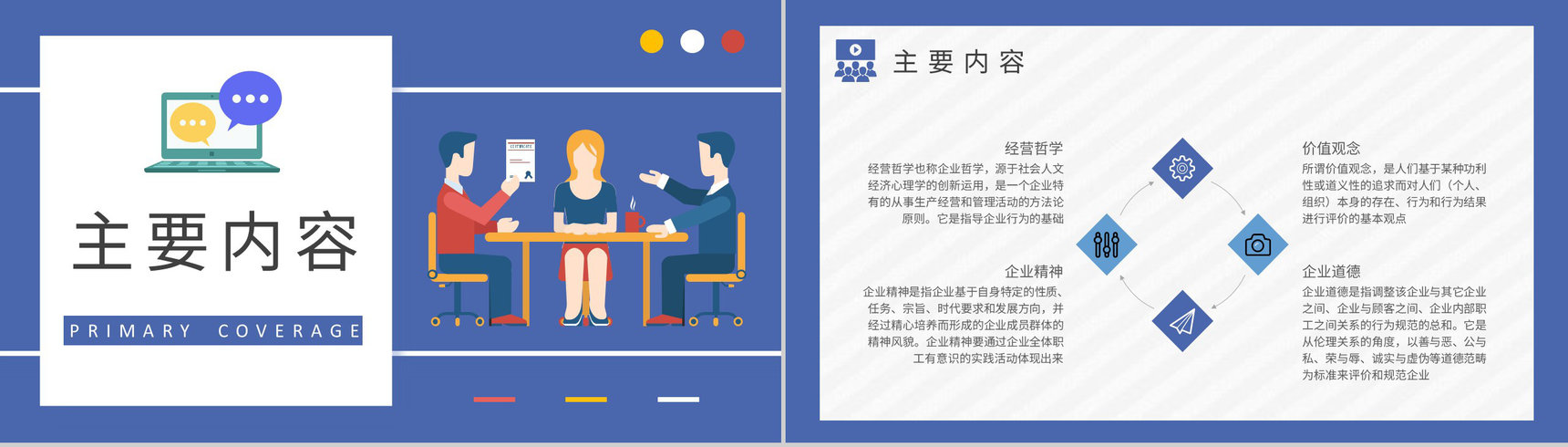 企业价值观宣传员工企业文化的重要性培训心得PPT模板-4