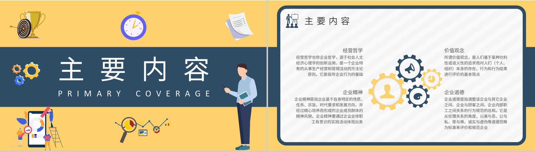 企业文化的重要性学习团队文化宣传培训演讲PPT模板-5