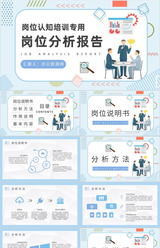 岗位认知培训计划方案公司员工岗位分析报告
