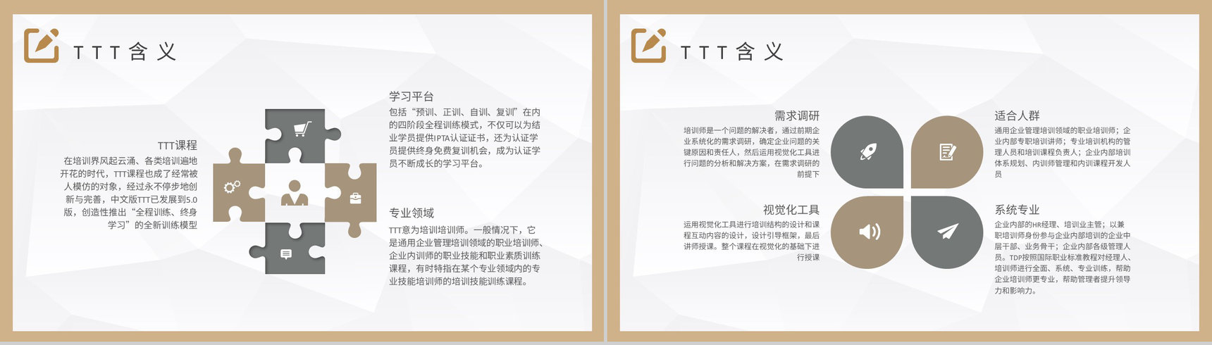 培训主管岗位职责要求TTT项目管理培训高管PPT模板-4