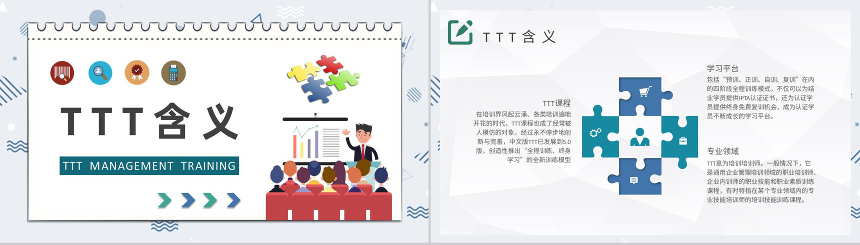 中高层企业高管培训TTT管理培训总结PPT模板-7