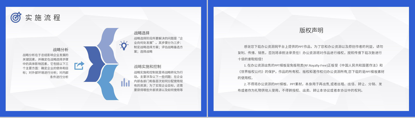 企业战略目标实施流程培训企业管理建设方案总结PPT模板-8