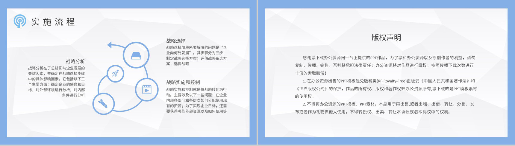 发展战略决策计划汇报企业战略基础知识培训课件PPT模板-8