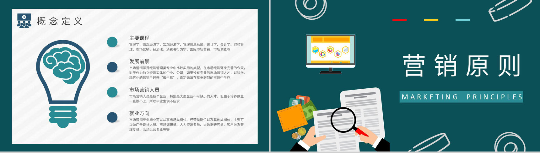 部门市场调查流程培训员工市场营销课程学习心得PPT模板-5