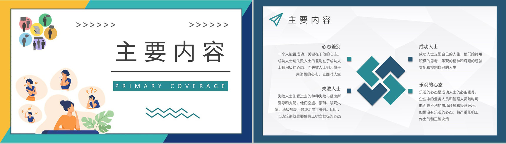 企业员工心理素质提升课程心态管理培训学习总结PPT模板-5
