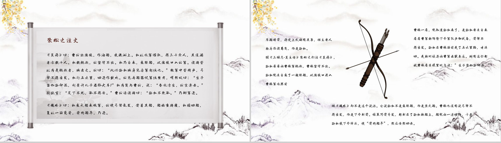 《三国演义》著名章节草船借箭艺术特色分析名著鉴赏课件PPT模板-8