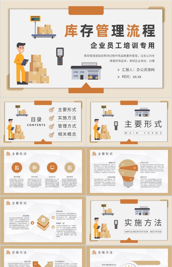 企业员工库存管理流程培训生产物料管理工作