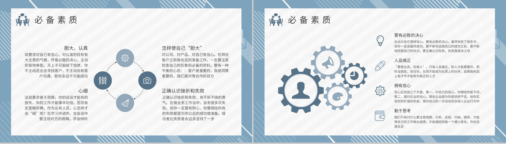 业务员培训方案总结企业营销部门实习生入职培训PPT模板-3